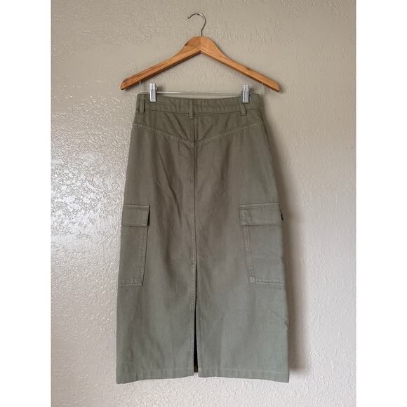 Reformation Maggi Cargo Midi Skirt 24 / Small - Picture 4 of 8